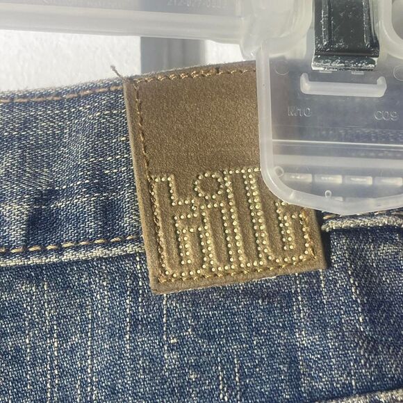 Vintage Tilt Y2K Jeans Mid Wash Bootcut Flare Denim Retro Blue - Picture 7 of 8